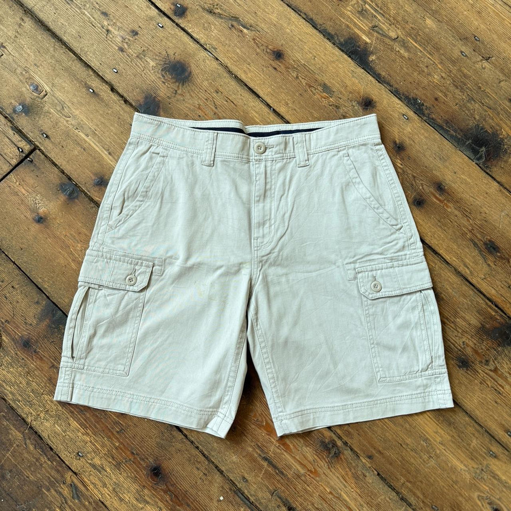 St. John’s Bay Comfort Stretch Off White Shorts W34