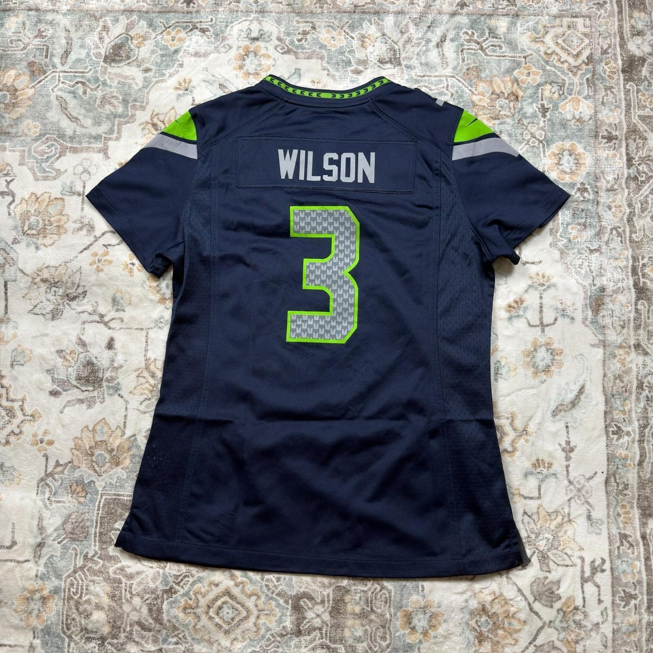 Nike NFL Russell Wilson Seahawks Women’s Jersey Size M