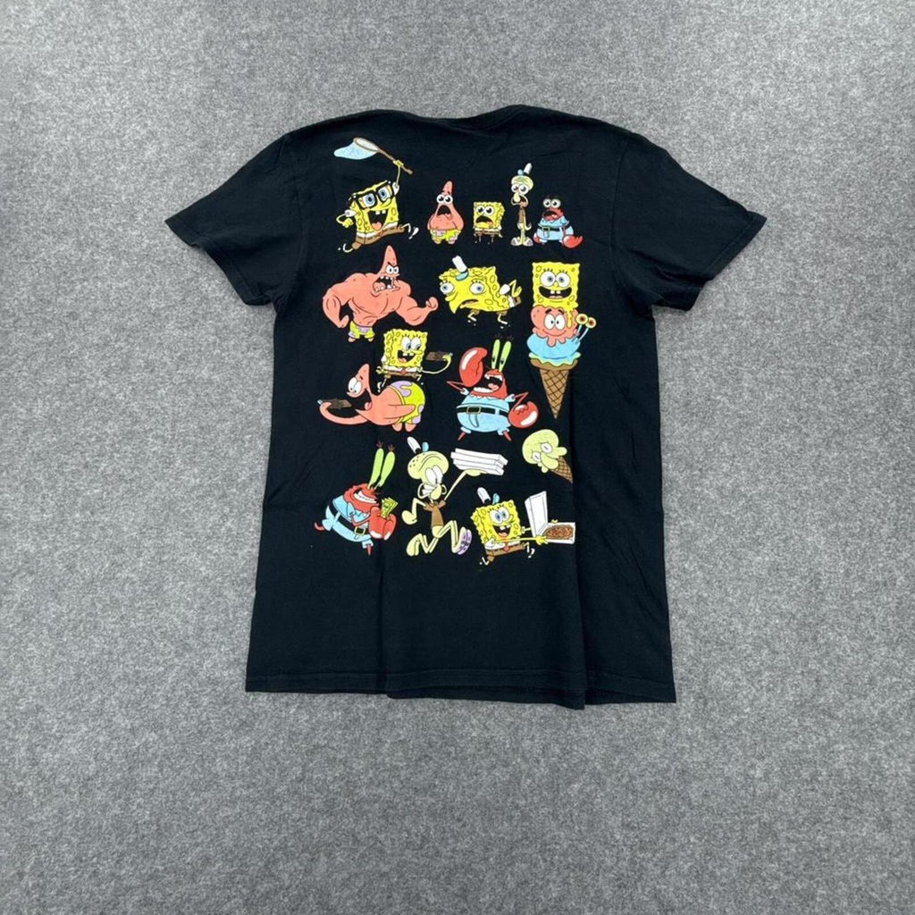 Black SpongeBob and Patrick cotton t-shirt #SpongeBobSquarePants