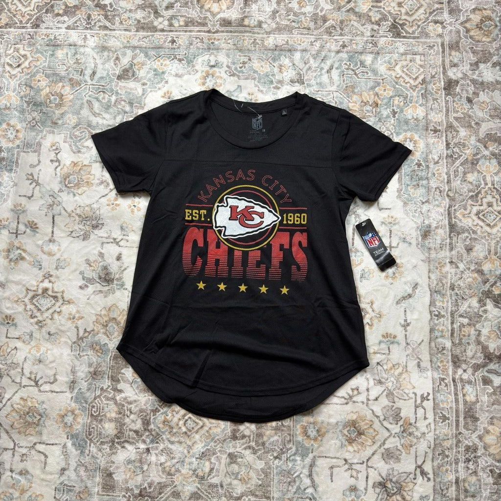 NFL Kansas City Chiefs Black Jersey Size L