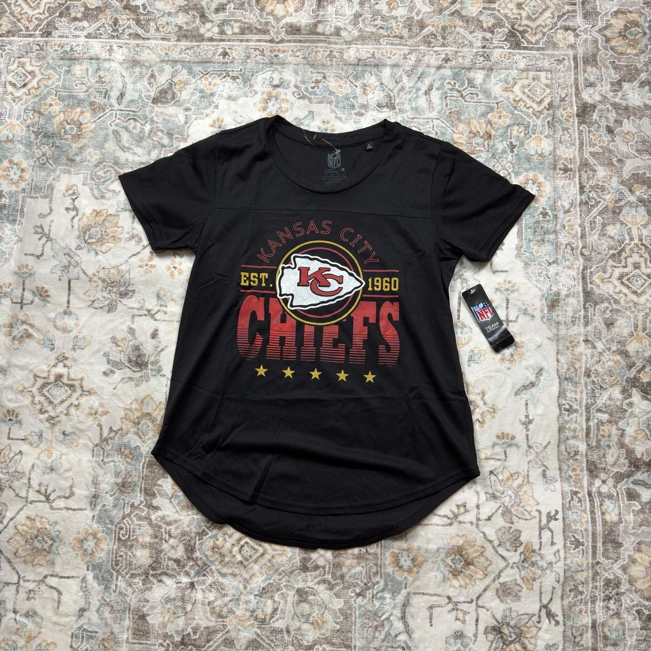 NFL Kansas City Chiefs Black Jersey Size L