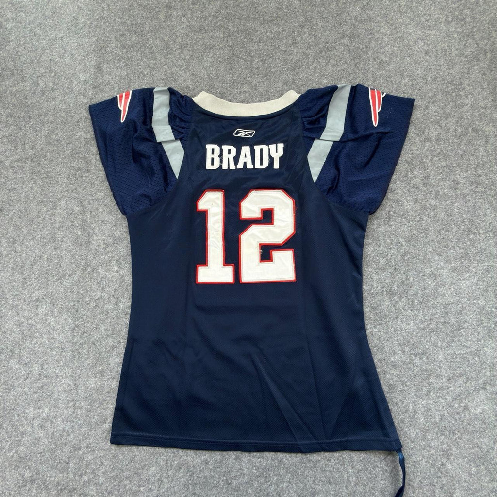 Reebok Women’s NFL New England Patriots  Tom Brady Jersey with Gem Details