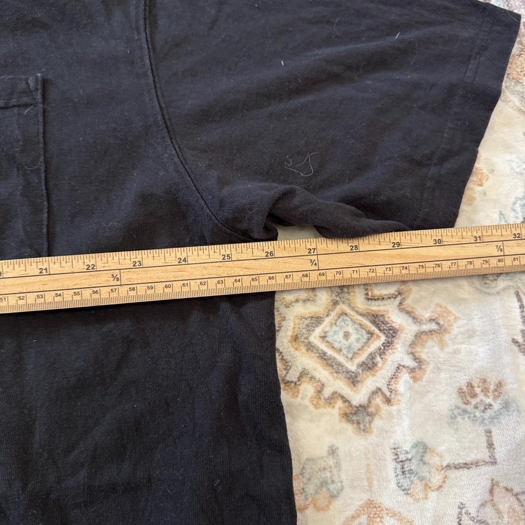 Carhartt Loose Fit Black Pocket T-Shirt Size XL