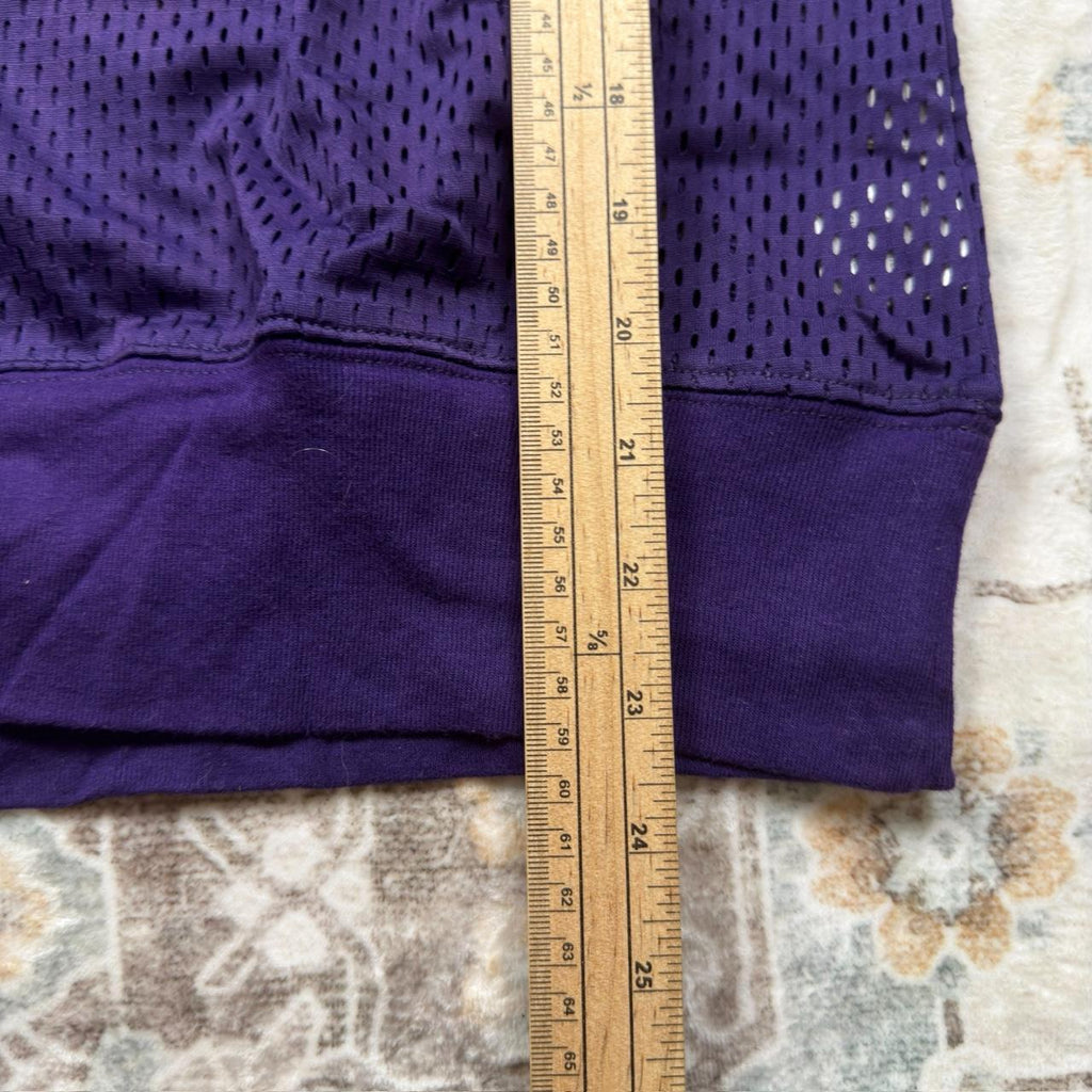 NFL Women’s Baltimore Ravens Lightweight Jersey Hoodie in Purple Size M