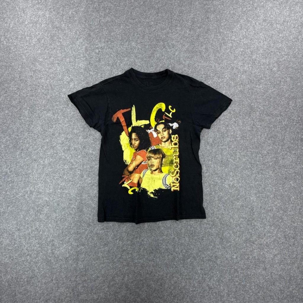 Black and yellow TLC No Scrubs tee #90s