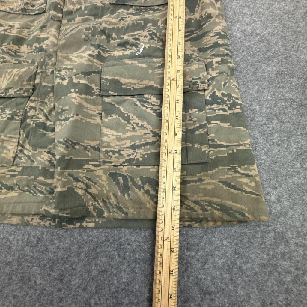 US Army inspired green and khaki camouflage jacket #camouflage