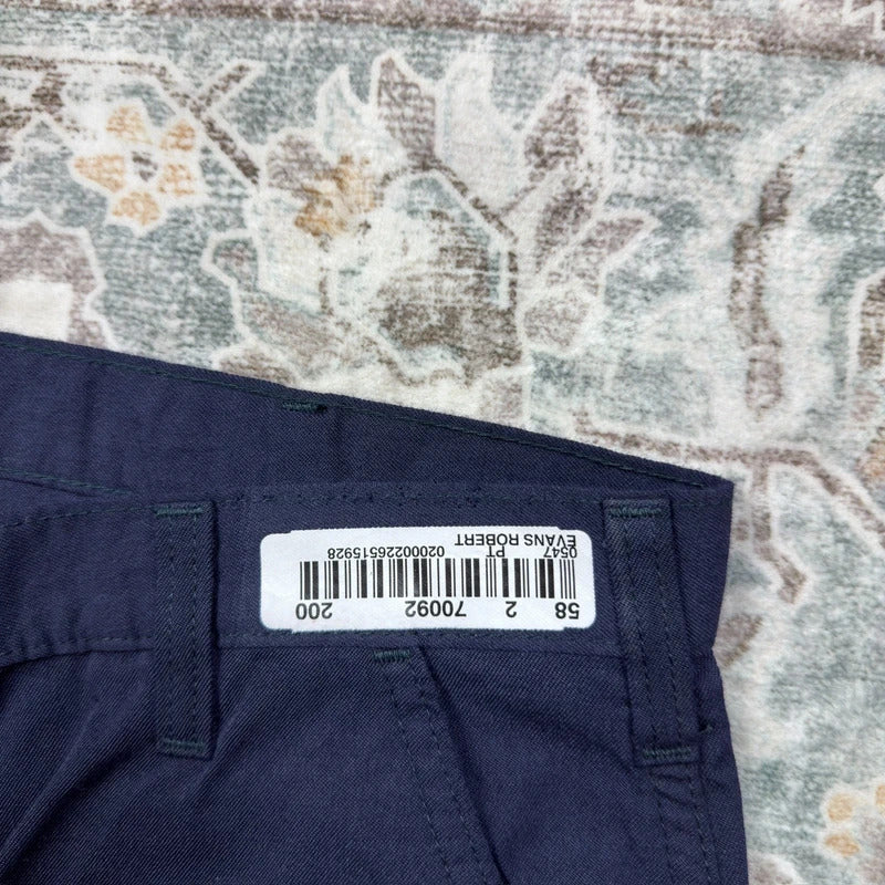 Carhartt Navy Blue Chino Trousers W36 L32