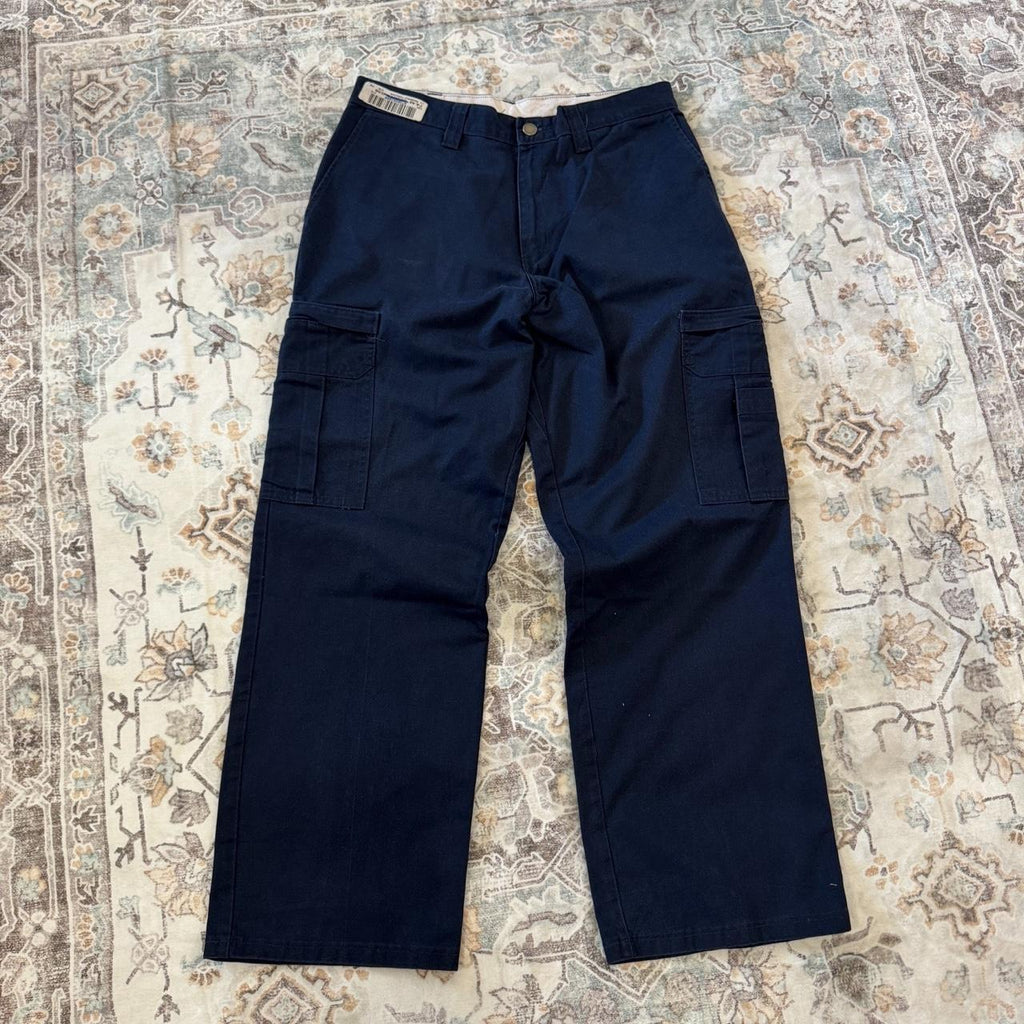 Dickies Navy Blue Cargo Trousers W33