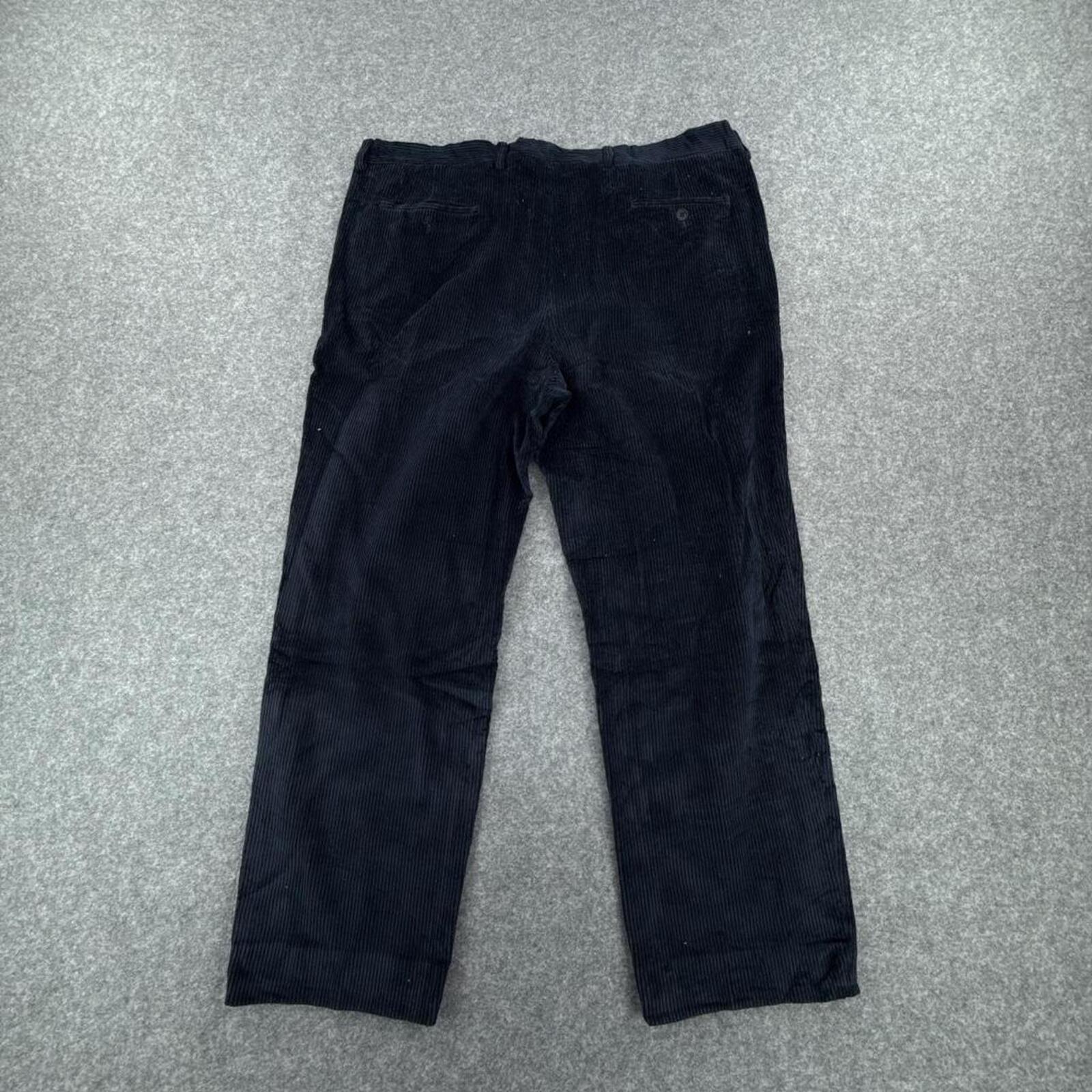 Navy blue corduroy trousers #corduroytrousers