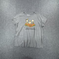 Grey Peanuts cotton t-shirt