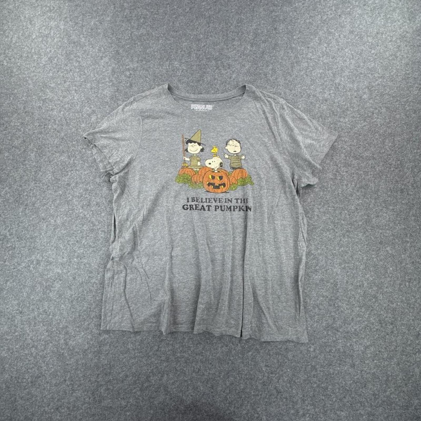 Grey Peanuts cotton t-shirt