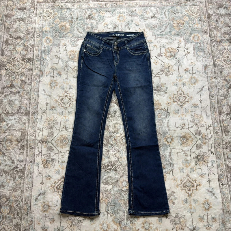 Wallflower The Luscious Curvy Fit Y2K Bootcut Jeans Size 7