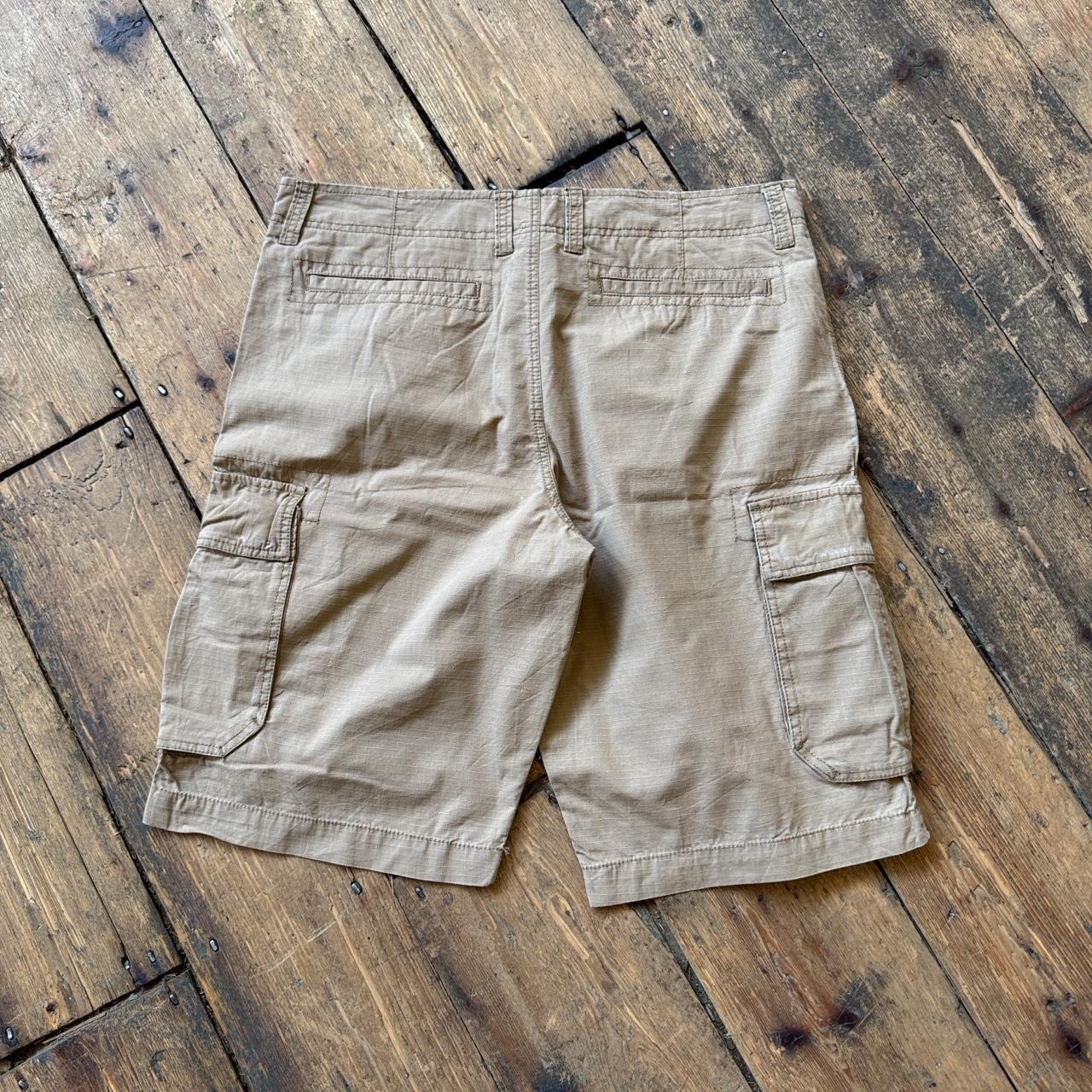 No Boundaries Khaki Cargo Shorts W38