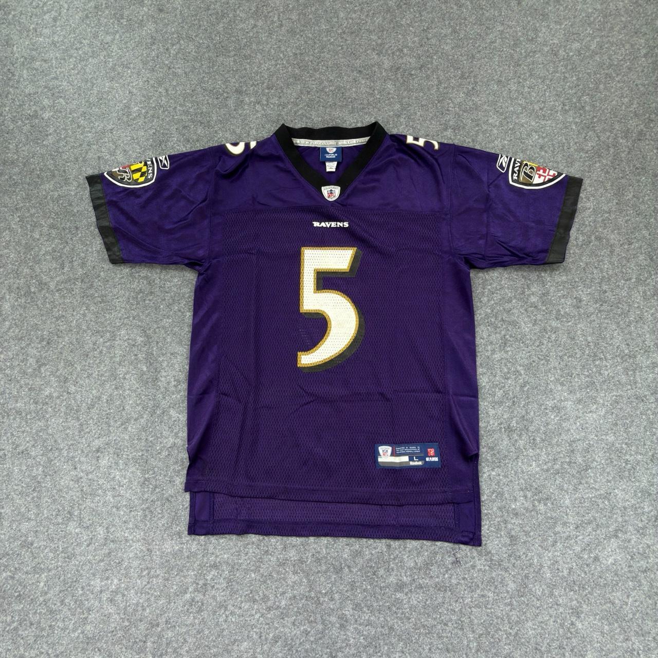 Reebok NFL Ravens ‘Flacco’ Women’s Jersey in Purple