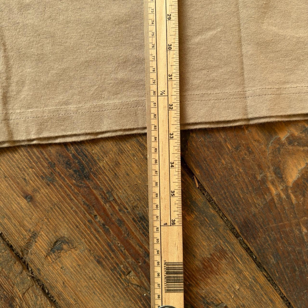 Carhartt Loose Fit Short Sleeved T-Shirt with Front Pocket in Tan Size L