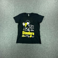 Black and yellow Pittsburgh Steelers graphic t-shirt