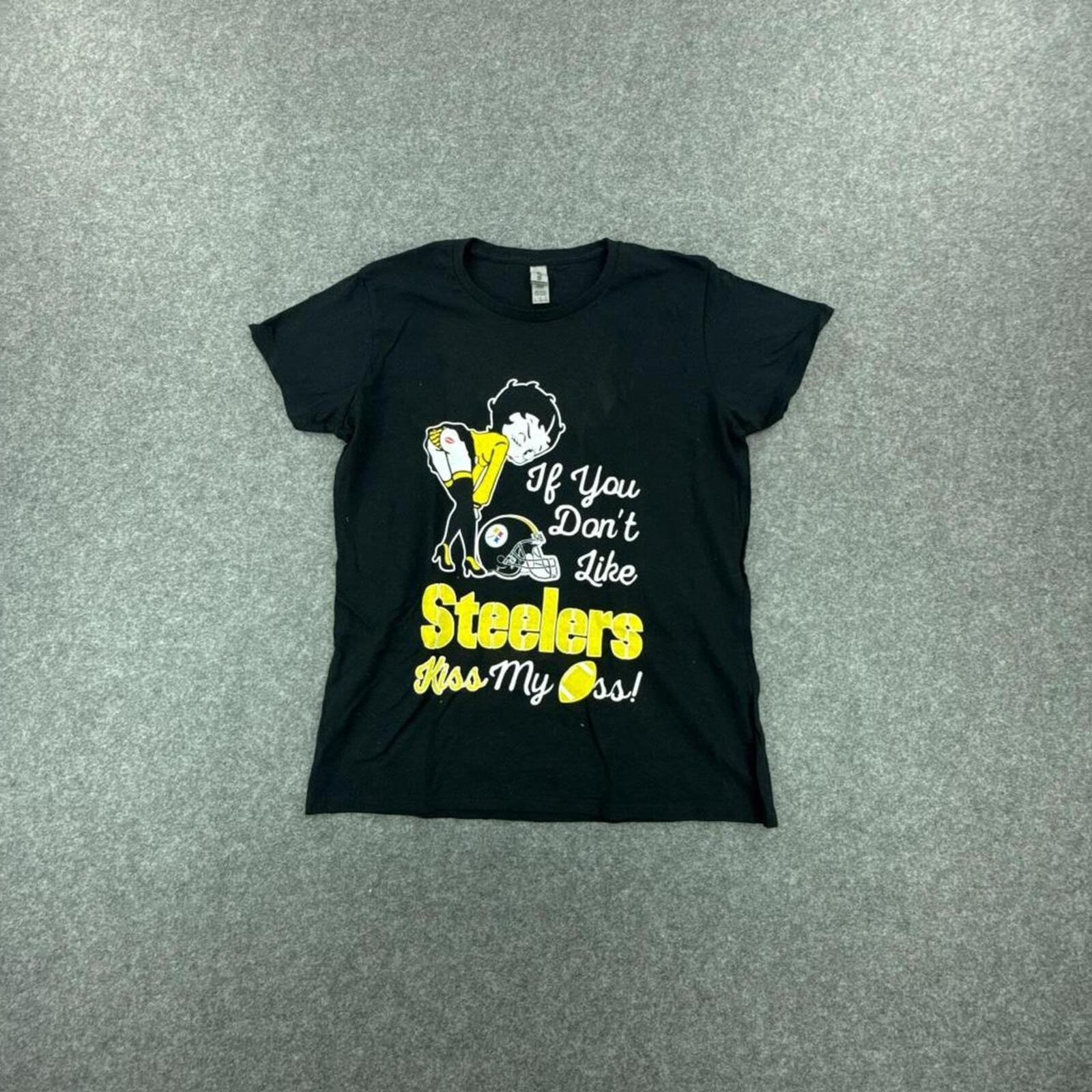 Black and yellow Pittsburgh Steelers graphic t-shirt
