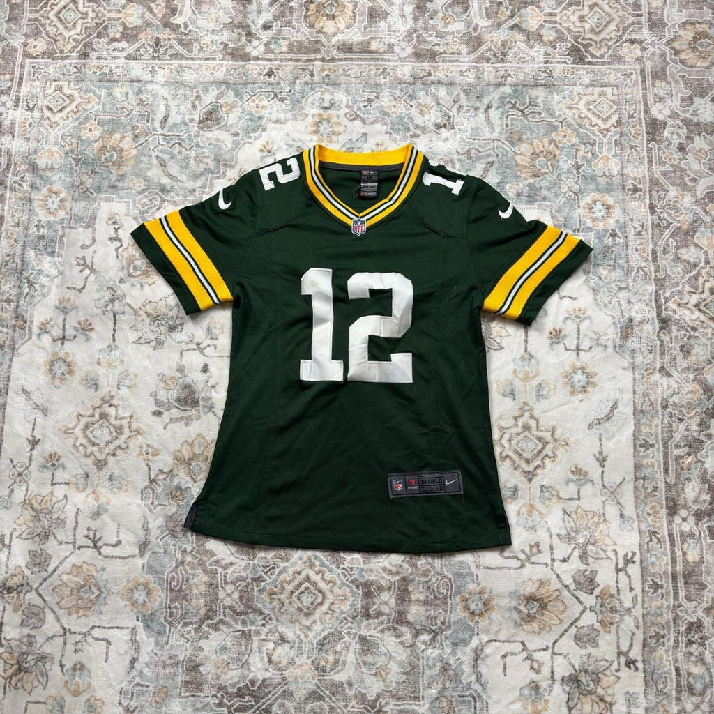 Nike NFL Aaron Rodgers Packers Jersey in Green Size M
