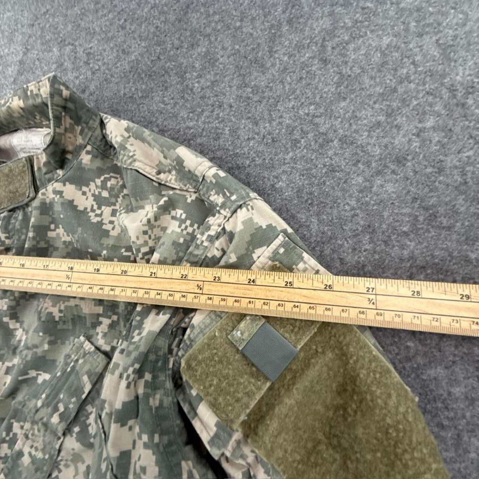 Khaki green camouflage jacket
