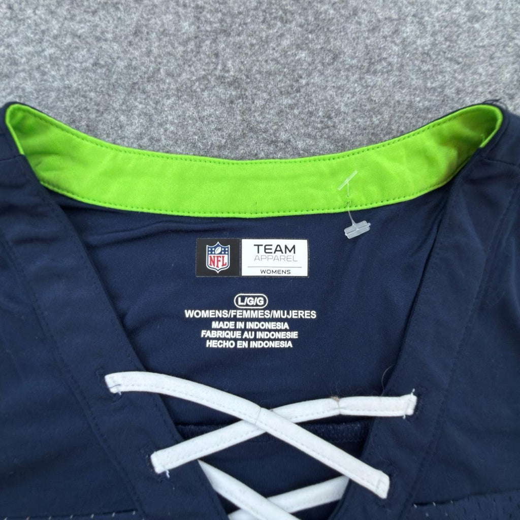 NFL Women’s Seattle Seahawks Jersey in Blue and Green