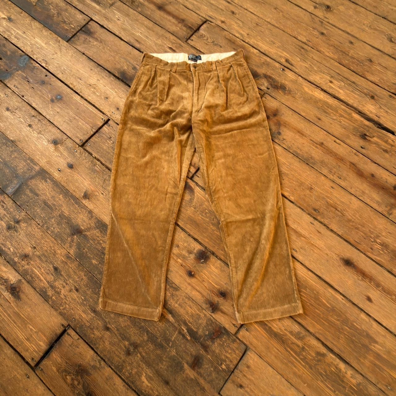 Polo Ralph Lauren Light Brown Corduroy Trousers W36