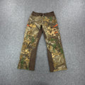 Brown and green Under Armour camo cargo pants #camopants