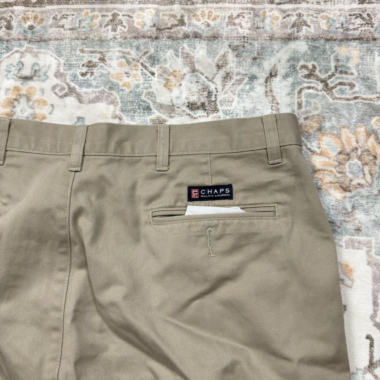 Chaps Ralph Lauren Vintage Chino Trousers in Khaki W38 L32