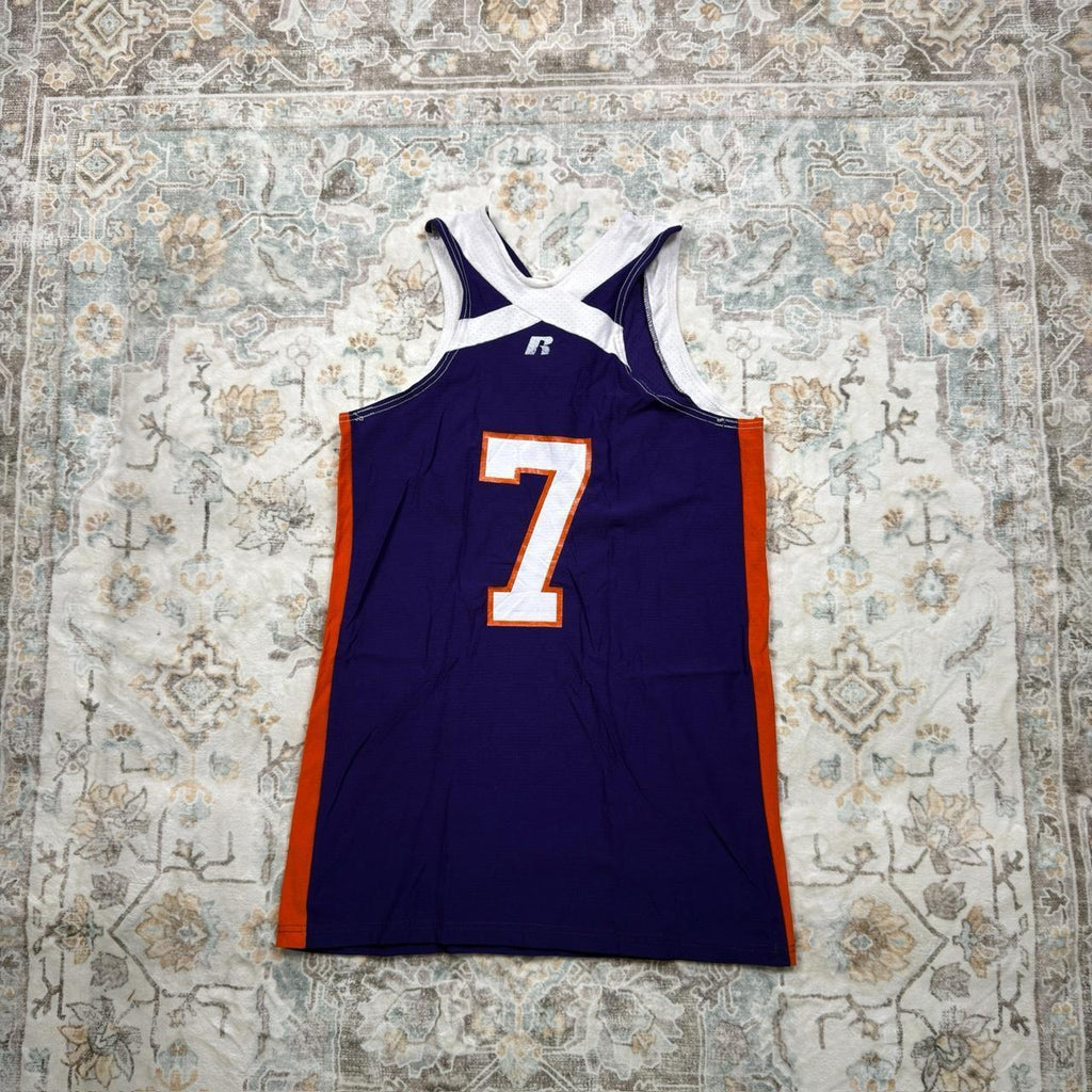 Russell Athletic Dri-Power Stretch Women’s Tigers 7 Jersey in Purple Size M