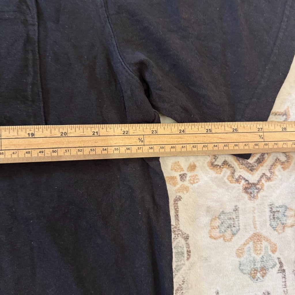 Carhartt Relaxed Fit Black T-Shirt with Front Pocket Size L