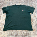 Carhartt Original Fit Green Pocket T-Shirt Size XL
