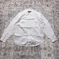 Polo Ralph Lauren Custom Fit Button-up Long-sleeved Shirt in White Size XL