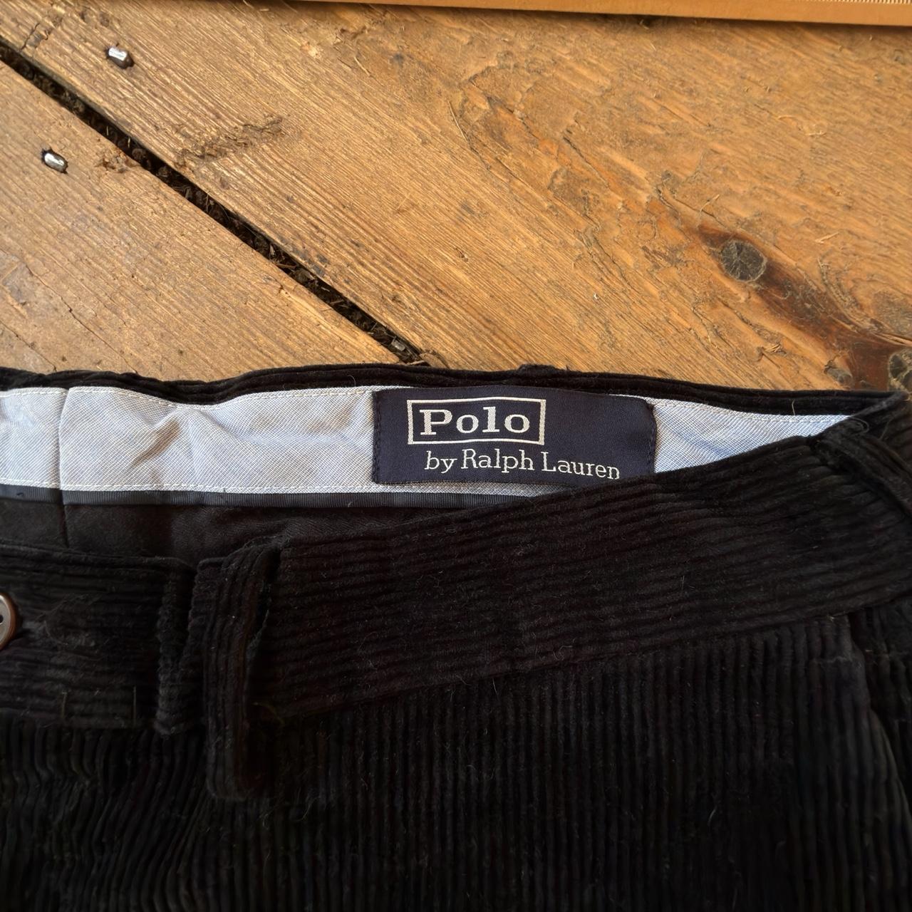 Polo Ralph Lauren Chocolate Brown Corduroy Trousers W34