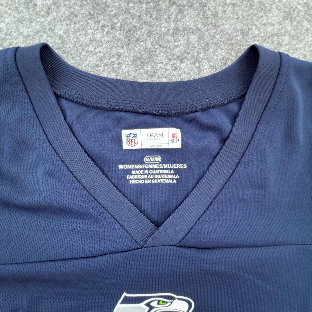 Women’s NFL Russell Wilson Seattle Seahawks Jersey in Navy Blue