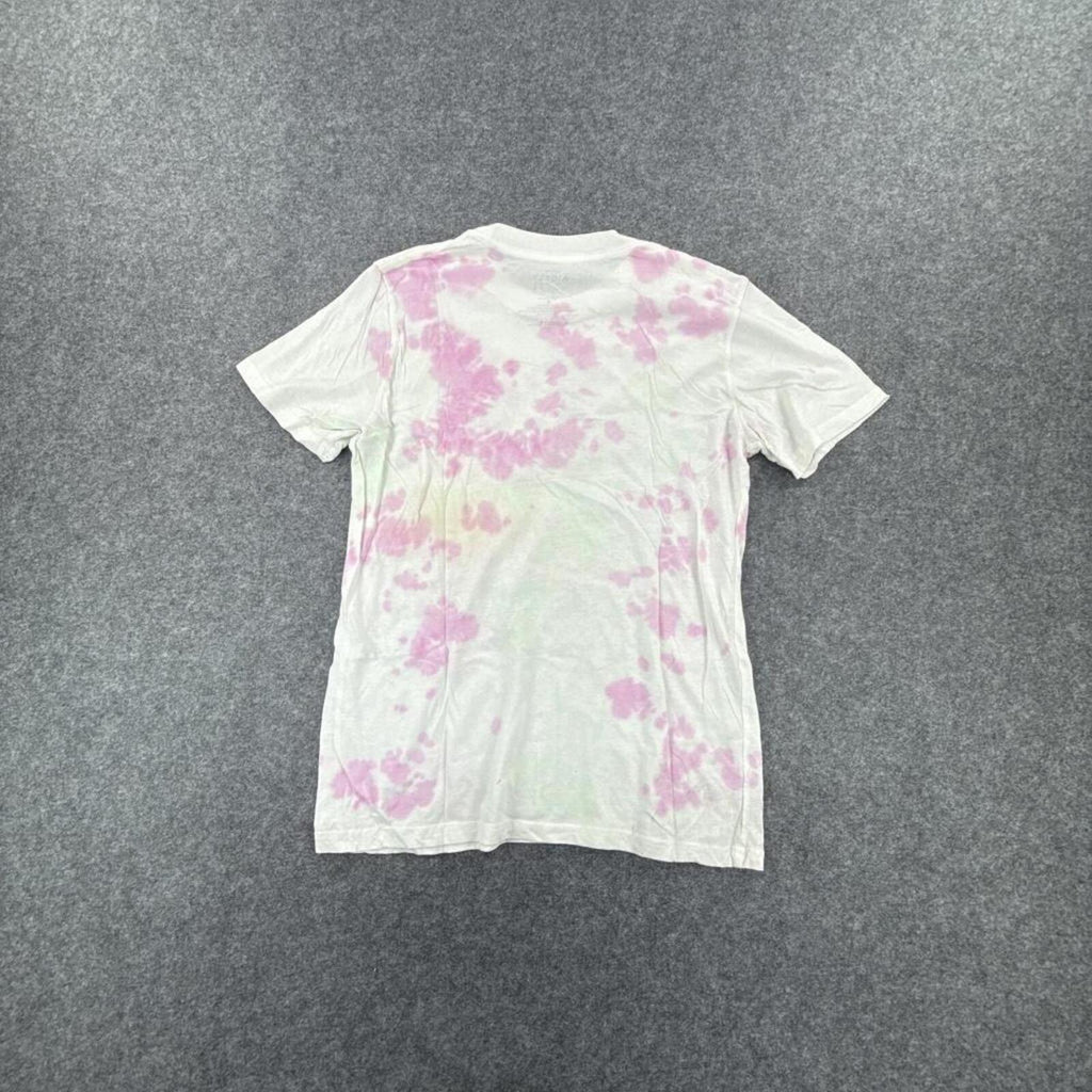 Disney Mickey Mouse tie dye shirt - white and pink