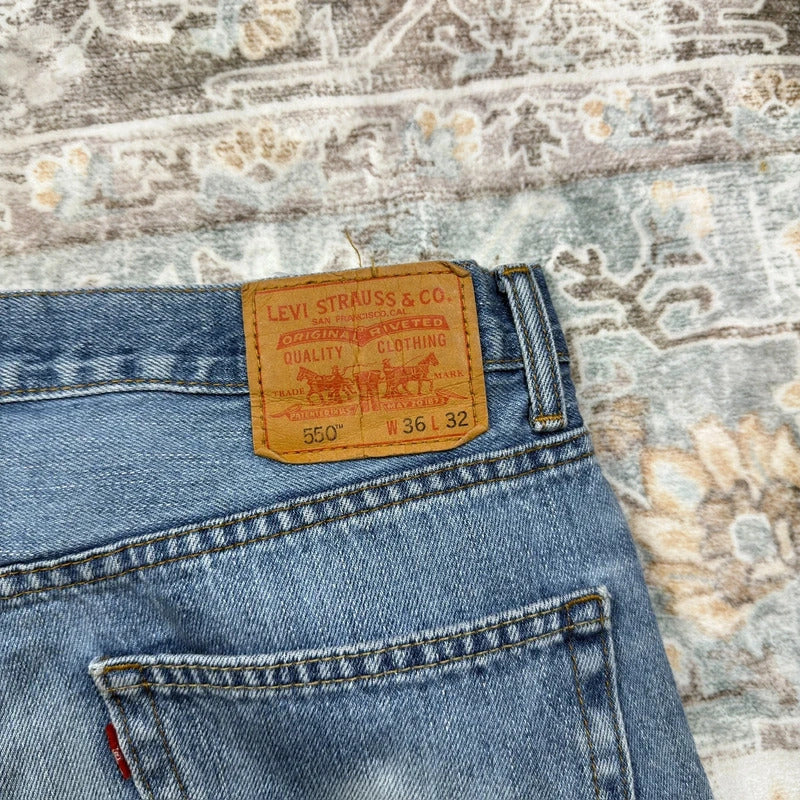 Levi’s 550 Light Wash Jeans W36 L32