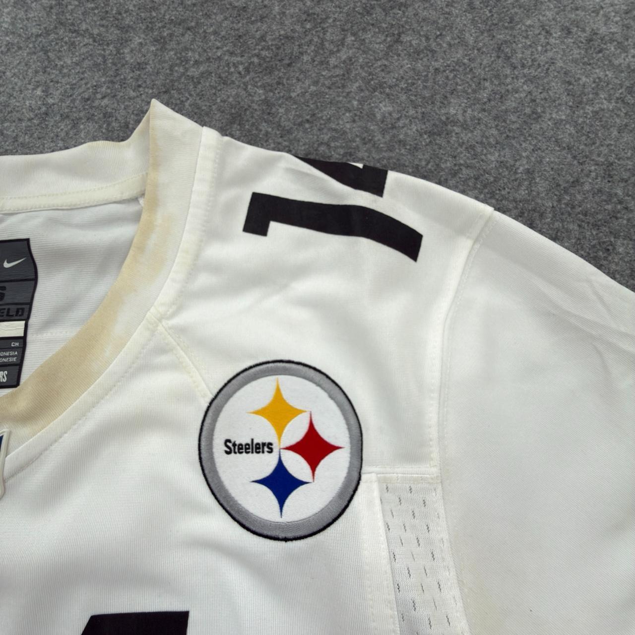 Nike Men’s NFL Steelers ‘Pickens’ White Jersey