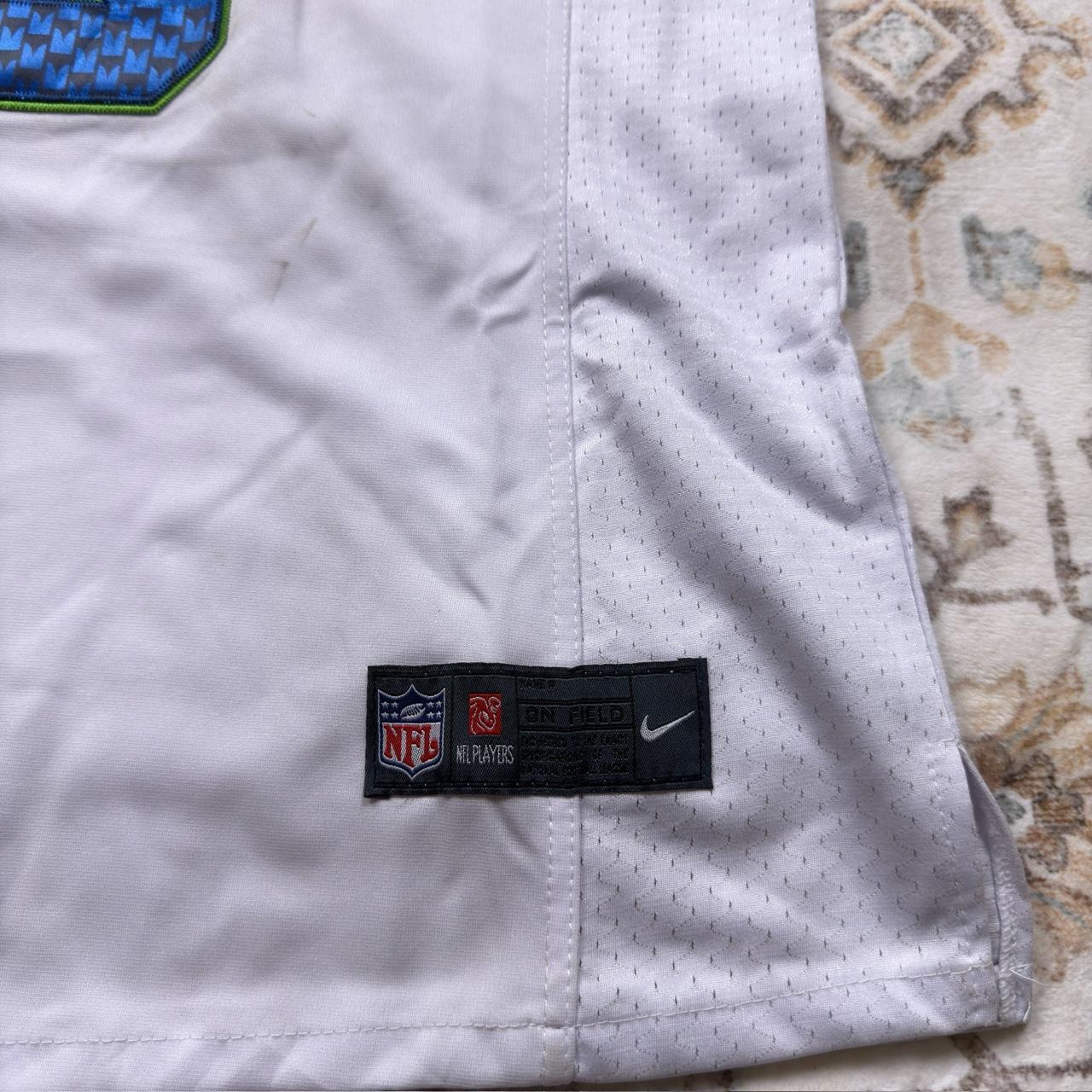 Nike NFL Seahawks Wilson Jersey in White Size M
