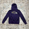 NFL Women’s Baltimore Ravens Lightweight Jersey Hoodie in Purple Size M