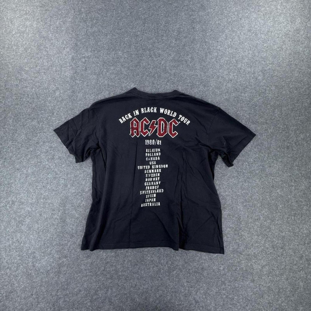 Black AC/DC band tee