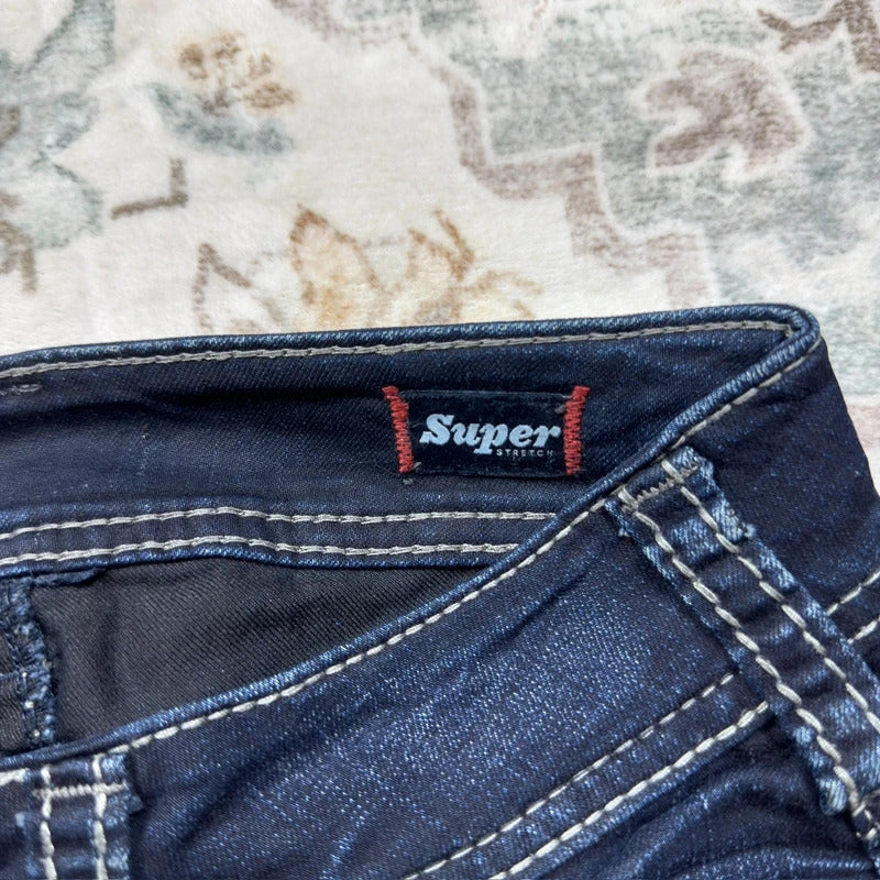 Women’s Y2K Dark Wash Skinny Jeans W27