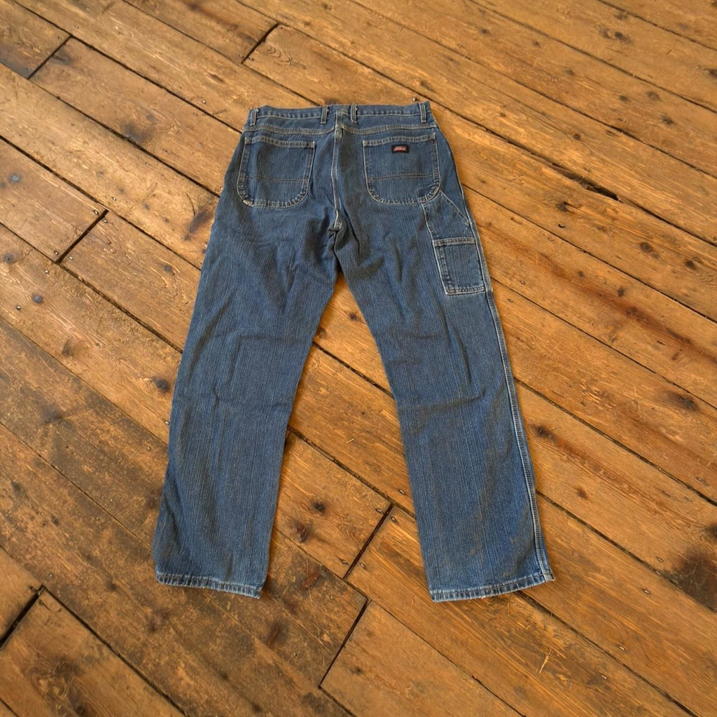Dickies Men’s Dark Wash Carpenter Jeans W37