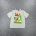 White graphic tee "Don't Smoke Aliens" print #streetwear #skater