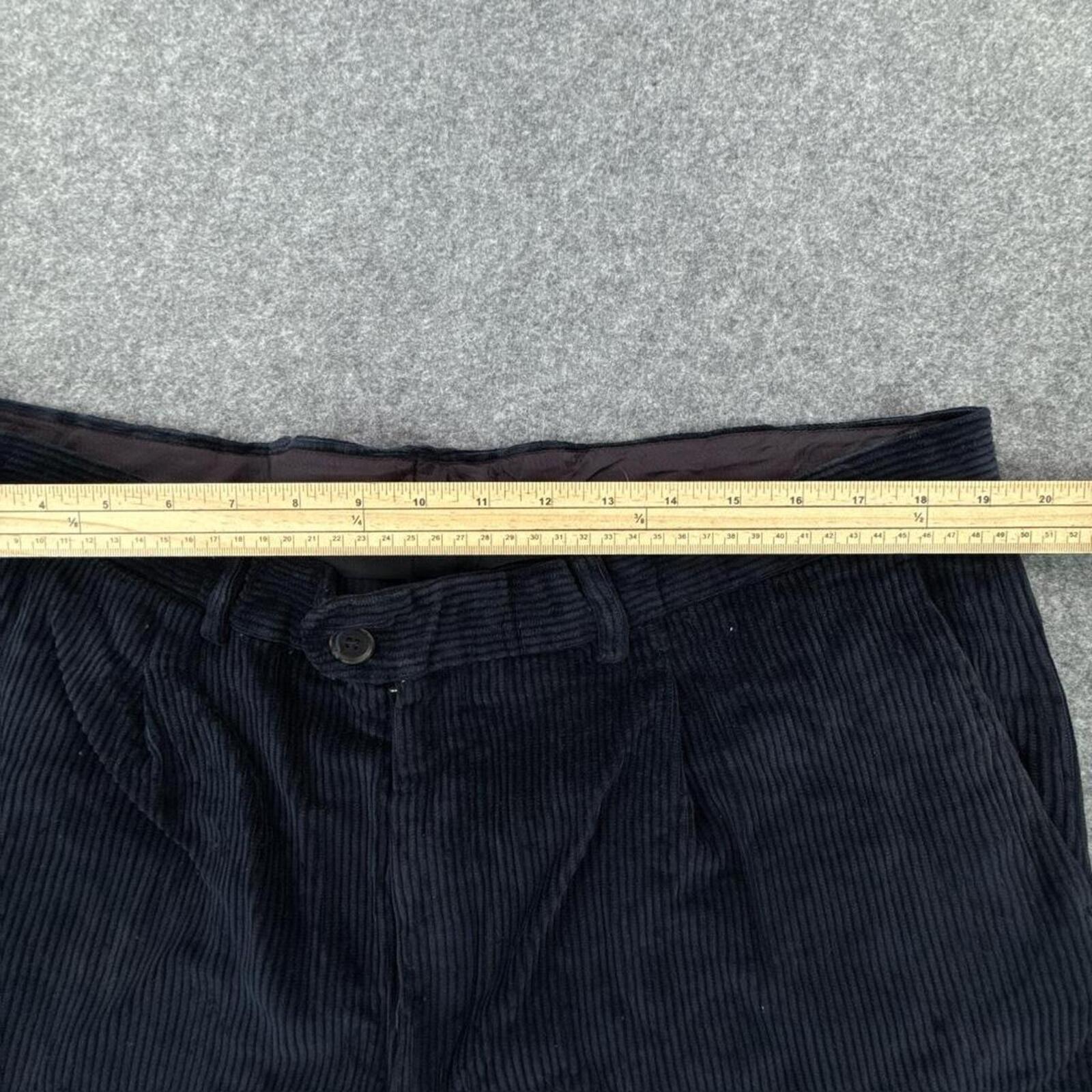 Navy blue corduroy trousers #corduroytrousers
