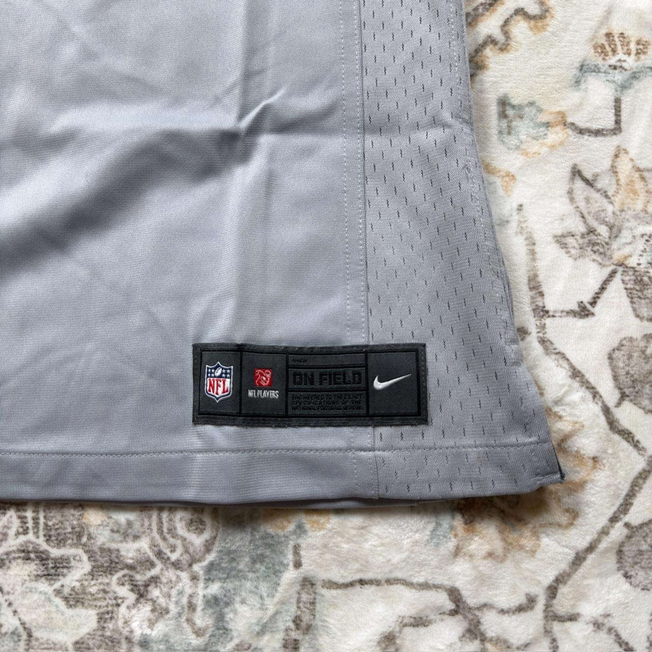Nike NFL Russell Wilson Super Bowl Seahawks Jersey in Gray Size S
