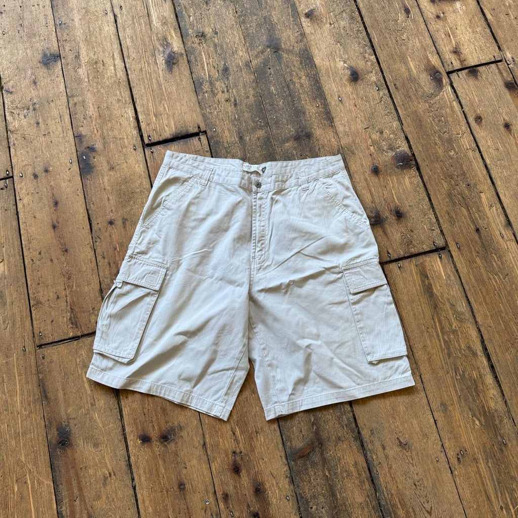 Plugg Co. Light Gray Cargo Shorts W38