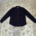 Levi's Polka Dot Button-up Long-sleeves Shirt in Navy Blue Size XL
