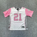 Reebok Girls’ NFL 49ers Gore Jersey in Pink & White
