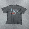 Grey American Eagle Outfitters vintage car tee