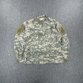 Khaki green camouflage jacket