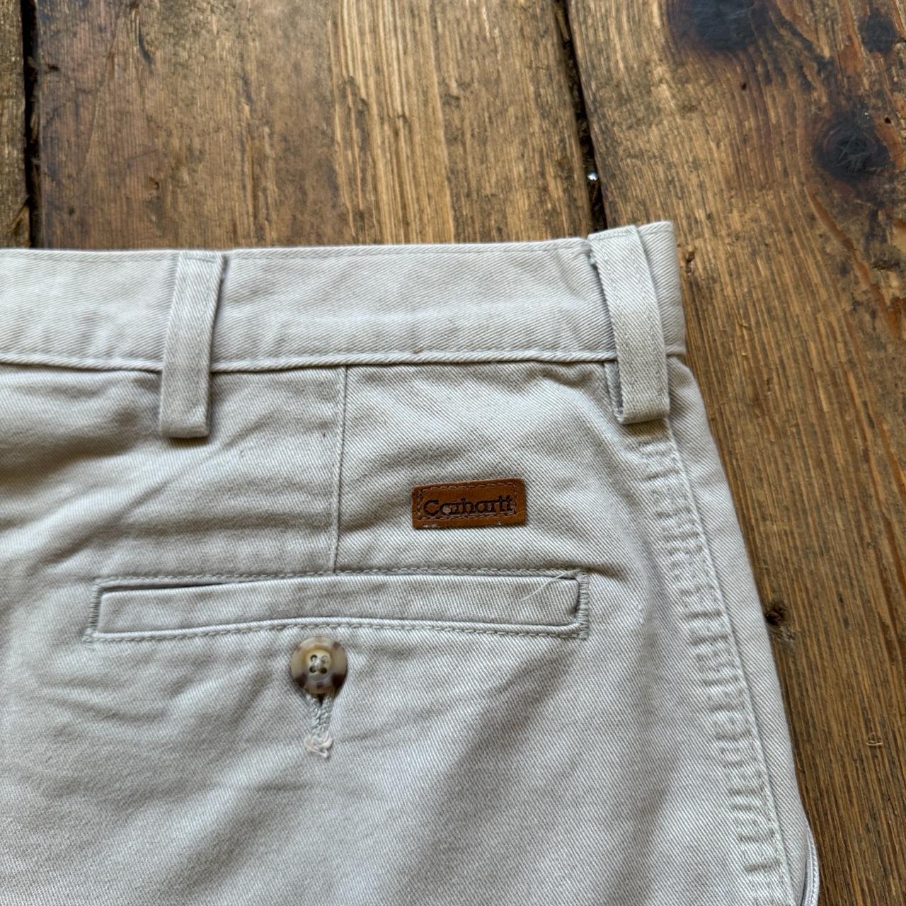 Carhartt Light Gray Carpenter Shorts W37